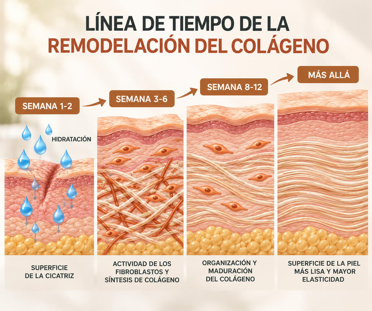 Stick Reparador de cicatrices.