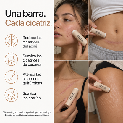 Stick Reparador de cicatrices.